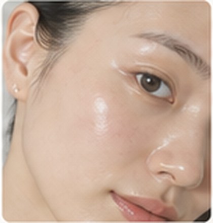 Korean skincare result portrait